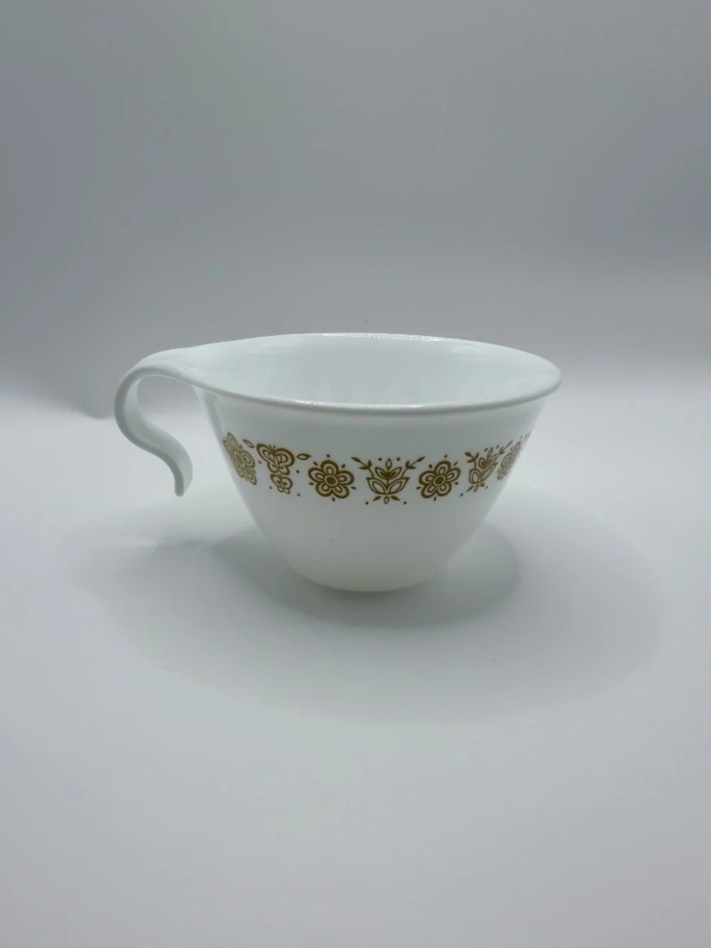 Vintage Corelle Butterfly Gold Coffee Tea Cup, 2.25